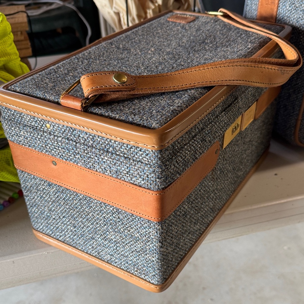Hartmann Vintage Blue Travel Set - Picture 2 of 13